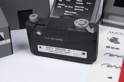 Lot 418 - An Alpa Mercure Microfilming Outfit