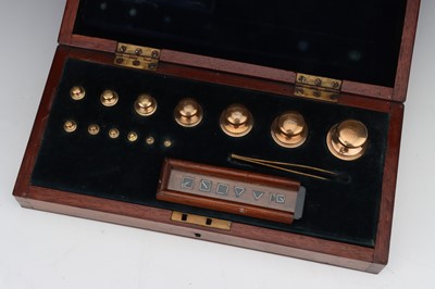 Lot 327 - A Very Fine Set of Standard Apothecaries Weights