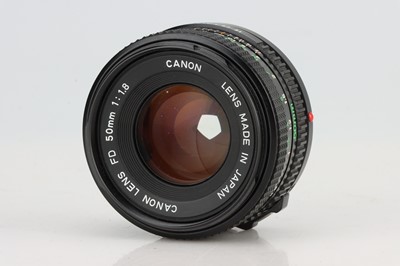 Lot 488 - A Canon FD f/1.8 50mm Lens