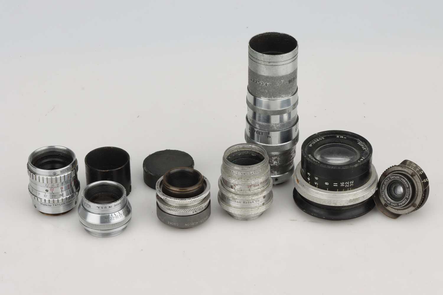 Lot 555 - A Collection of Cine C Mount Lenses