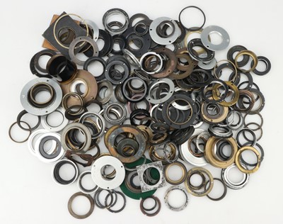 Lot 593 - A Good Selection of Lens Flanges & Stepping Rings