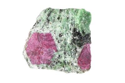 Lot 181 - Eleven Hexagonal Ruby Crystals