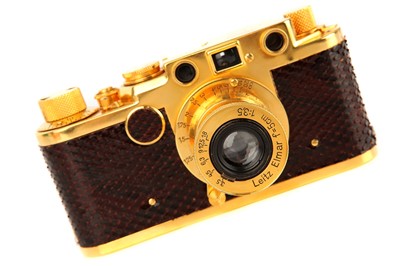 Lot 1009 - A Leica IIf Gold Rangefinder Camera