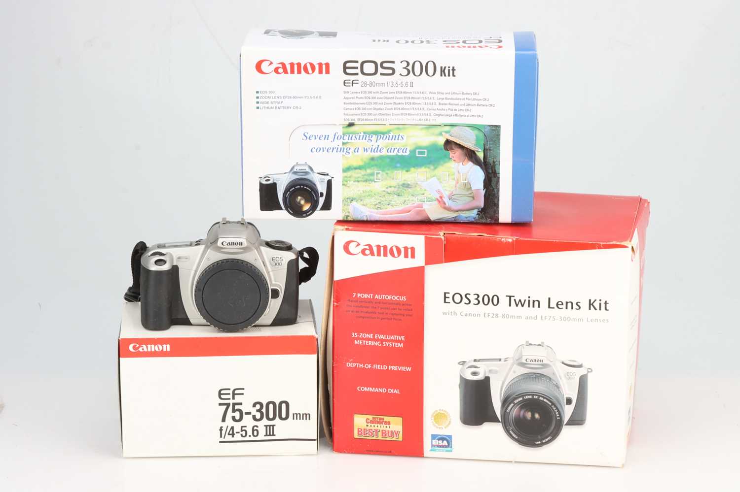 Lot 489 - A Canon EOS 300 35mm SLR Body