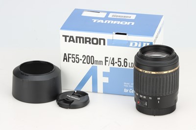 Lot 549 - A Tamron AF 55-200mm f/4-5.6 LD Macro Zoom Lens