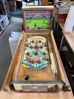 Lot 131 - A Genco  Archer Pinball Arcade Machine