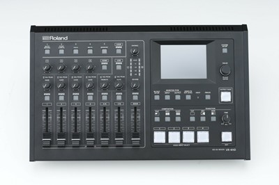 Lot 428 - A Roland VR-4HD HD AV Vision Mixer 4 Channel Video Broadcast Web Stream Console