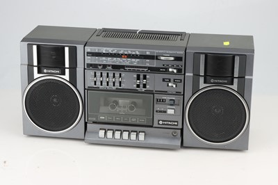 Lot 153 - A Hitachi TRK-9005E Boom Box Ghetto Blaster