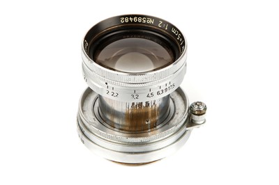 Lot 1015 - A Leitz Summitar f/2 50mm Lens