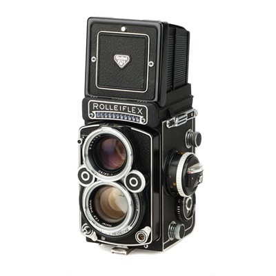 Lot 597 - A Rollei Rolleiflex 2.8F TLR Medium Format Camera