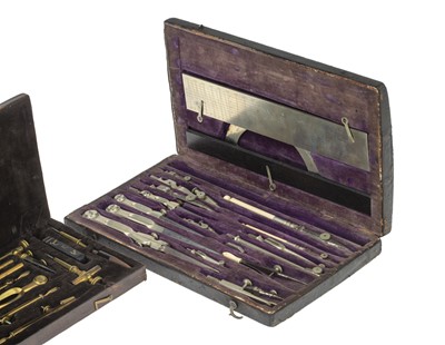 Lot 117 - Two Sets of 19th Century Drawing Instruments.