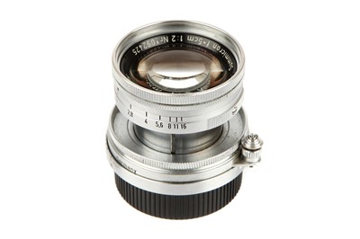 Lot 1016 - A Leitz Summicron f/2 50mm Lens