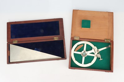 Lot 260 - A Vernier Protractor