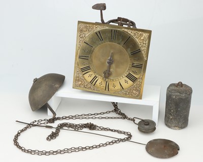 Lot 117 - A Hook and Spike wall Clock by Richard Morley