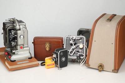 Lot 877 - A Bolex Paillard C8SL Cine Camera Outfit