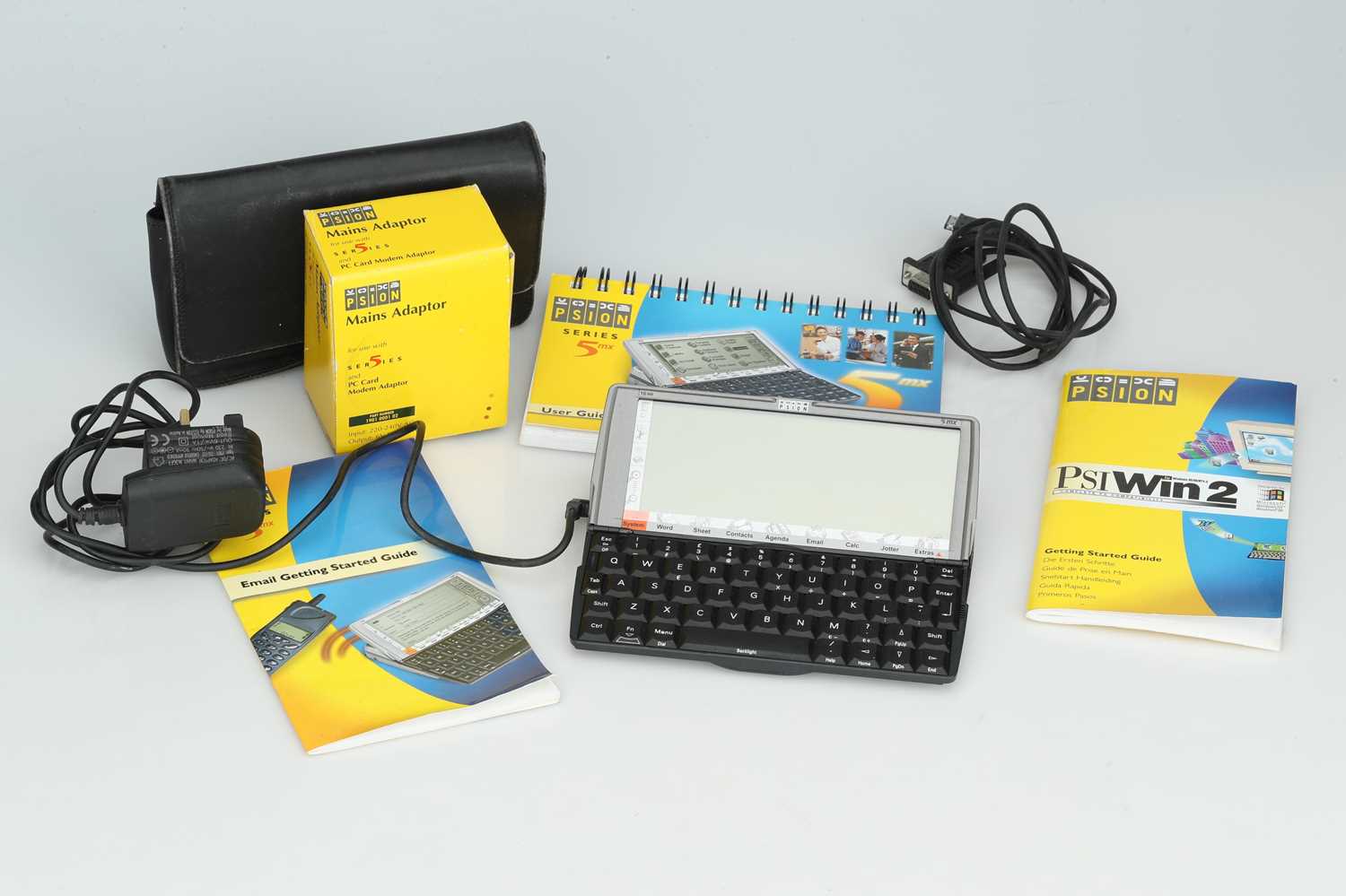 Lot 439 - A Psion Series 5 MX PDS Hand Held Computer,