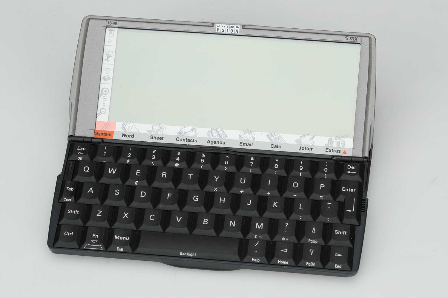 Lot 439 - A Psion Series 5 MX PDS Hand Held Computer,