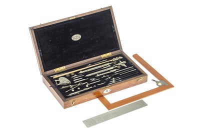 Lot 129 - A Good Set of Drawing Instruments by Eichmuller & Co