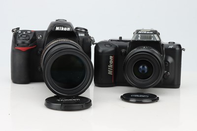 Lot 629 - Two Nikon SLR Cameras