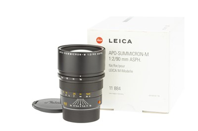 Lot 53 - A Leitz APO-Summicron-M ASPH. f/2 90mm Lens