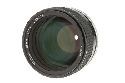 Lot 87 - A Nikon Ais Nikkor f/1.4 85mm Lens