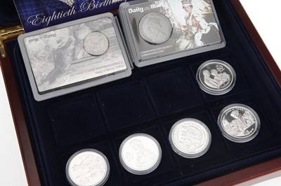 Lot 163 - A Collection of Royal Commemorative Silver Coinage
