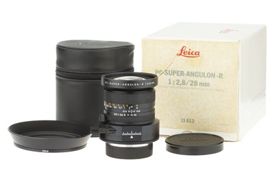Lot 62 - A Leitz PC-Super-Angulon-R f/2.8 28mm Lens