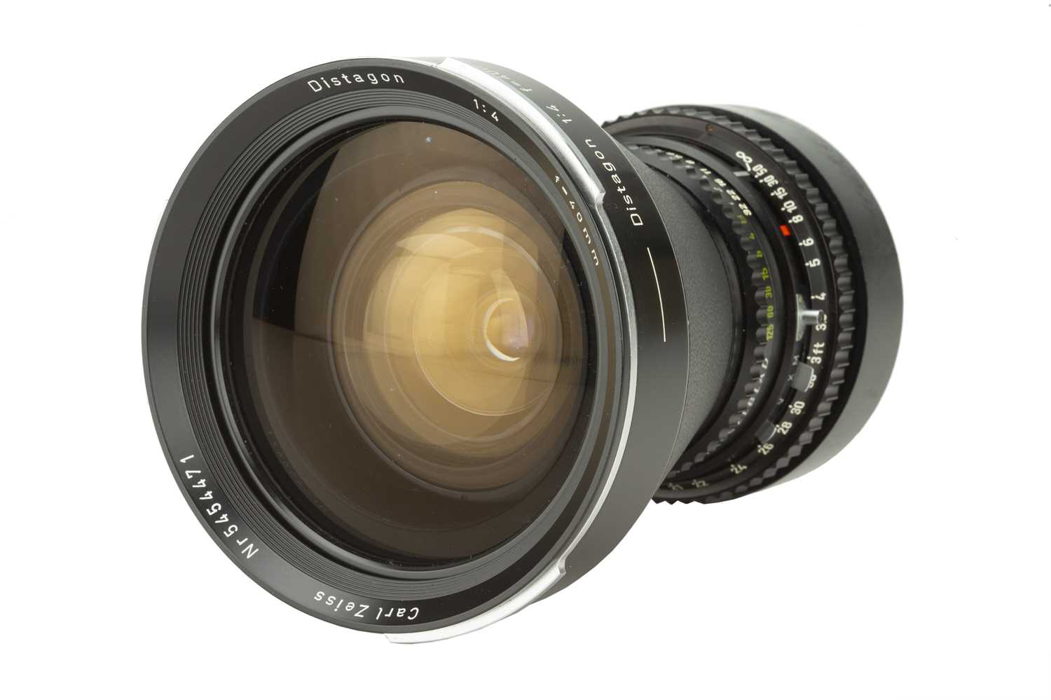 Lot 117 - A Carl Zeiss Distagon F/4 40mm Lens,