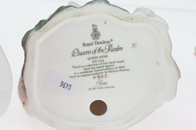 Lot 85 - A Group of Royal Doulton Queens of the Realm