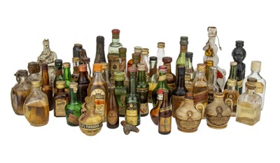 Lot 127 - A Collection of Vintage Spirit Miniatures