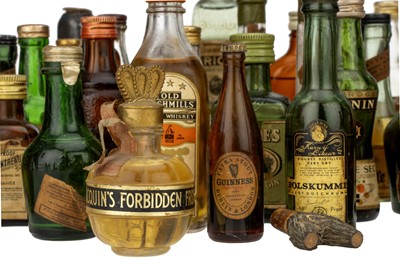 Lot 127 - A Collection of Vintage Spirit Miniatures