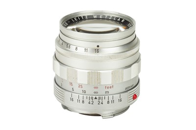 Lot 49 - A Leitz Summilux f/1.4 50mm Lens