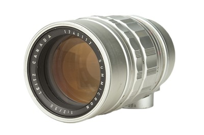 Lot 28 - A Leitz Summicron f/2 90mm Lens