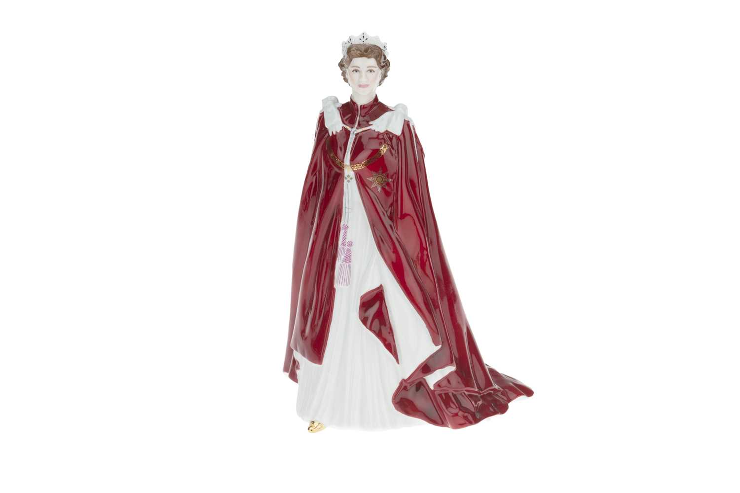Lot 145 - Royal Worcester Queen Elizabeth Figure