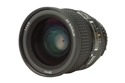 Lot 85 - A Nikon AF Nikkor D f/1.4 28mm Lens