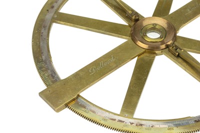 Lot 145 - A Fine Vernier Protractor by Dollond