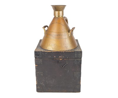 Lot 78 - An Imperial Four Gallon Working Standard Measure