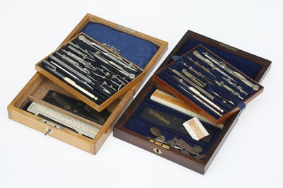 Lot 43 - Two  Drawing Instrument Sets