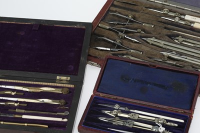 Lot 44 - Sets of Drawing Instruments