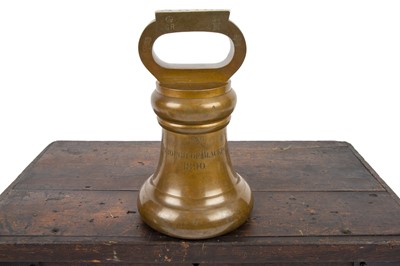 Lot 83 - Borough of Blackpool Working Standard Avoirdupois Bell Weights