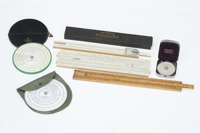 Lot 57 - A Collection of Slide Rules