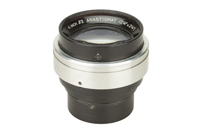 Lot 170 - A Taylor Hobson Anastigmat f/2 4" Lens