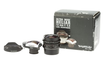 Lot 19 - A Voigtlander Aspherical Ultra Wide Heliar f/5.6 12mm Lens