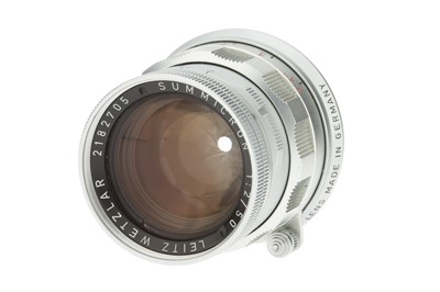 Lot 24 - A Leitz Summicron f/2 50mm Lens