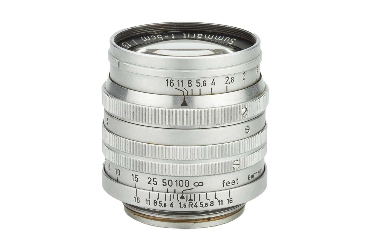 Lot 22 - A Leitz Summarit f/1.5 50mm Lens