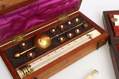 Lot 58 - 19th Century Hydrometers and Ivory Drawing Instruments