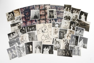 Lot 253 - Original Artwork for Walt Disney, Vintage Hollywood Photographs