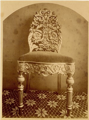 Lot 246 - A Gilded Throne, Albumen Print