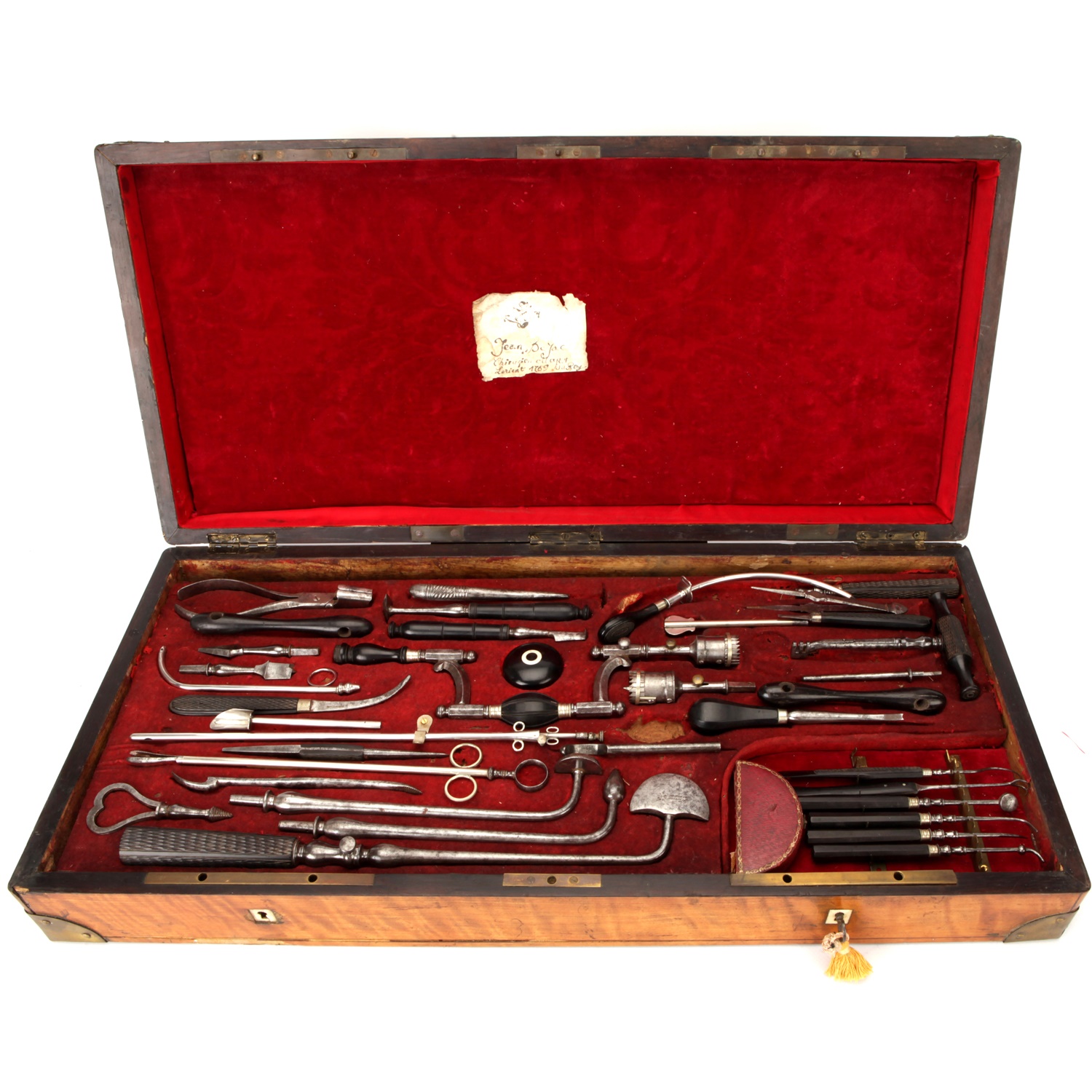 Lot 40 - An Extensive French Surgical Instrument Set,