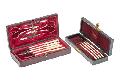 Lot 9 - Two Cased Set of Ophthalmic Surgical Instruments.